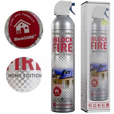 OEM Iblockfire Édition Maison Spray Extincteur Bio Pour La Maison Efficace Pour : A B C F E - Publicité OEM Iblockfire Édition Maison Spray Extincteur Bio Pour La Maison Efficace Pour : A B C F E - Publicité