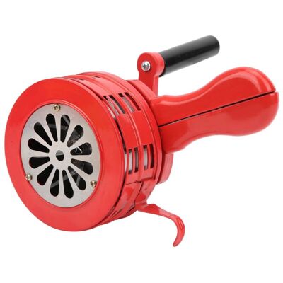 MOXIE Sirène À Manivelle Rouge Portable, Alarme Manuelle 120 Db Pour Écoles Et Troupes - Publicité MOXIE Sirène À Manivelle Rouge Portable, Alarme Manuelle 120 Db Pour Écoles Et Troupes - Publicité