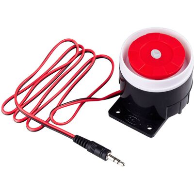 OEM Home Safe Alarm 120db Sirène D'Intérieur Pour Alarme Gsm Avec Connecteur Jack 3,5 Mm - Publicité OEM Home Safe Alarm 120db Sirène D'Intérieur Pour Alarme Gsm Avec Connecteur Jack 3,5 Mm - Publicité