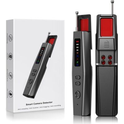 ABYSSE Détecteur De Caméras Cachées 6-en-1 Professionnel – Détecteur Avancé De Micros Espions, Caméras Et Traceurs Gps, 6 Modes De Détection, Batterie Lithium Rechargeable, Usage Voyage, Hôtel - Publicité ABYSSE Détecteur De Caméras Cachées 6-en-1 Professionnel – Détecteur Avancé De Micros Espions, Caméras Et Traceurs Gps, 6 Modes De Détection, Batterie Lithium Rechargeable, Usage Voyage, Hôtel - Publicité