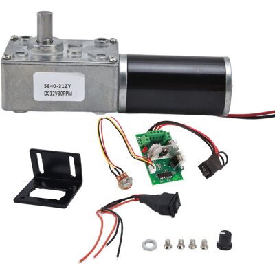 WEYTOLL Accessoires De Machines De Réduction De Vitesse À Vis Sans Fin De Moteur À Engrenages Dc12v Avec Arbre De 8mm 5840-31zy12v30rpm - Publicité WEYTOLL Accessoires De Machines De Réduction De Vitesse À Vis Sans Fin De Moteur À Engrenages Dc12v Avec Arbre De 8mm 5840-31zy12v30rpm - Publicité