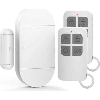 IRISFR Lntyq Alarme De Porte Et Fenêtre, Alarme Avec 130db Sirène, 2 Télécommande, Facile À Installer, Alarme Maison Sans Fil - Publicité IRISFR Lntyq Alarme De Porte Et Fenêtre, Alarme Avec 130db Sirène, 2 Télécommande, Facile À Installer, Alarme Maison Sans Fil - Publicité