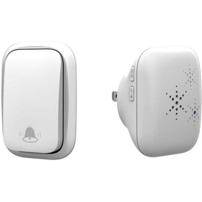 ABYSSE Sonnette Sans Fil Et Sans Pile Extérieur Étanche Ip 68 Neige Pluie Humidité,blanc - Publicité ABYSSE Sonnette Sans Fil Et Sans Pile Extérieur Étanche Ip 68 Neige Pluie Humidité,blanc - Publicité