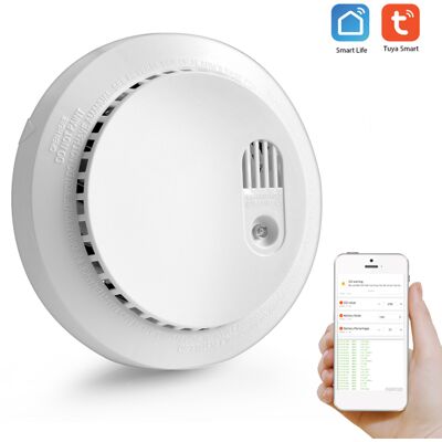 OEM Détecteur De Monoxyde De Carbone Et Fumée Wi-fi, Système D'Alarme De Sécurité, Alerte Sonore 85 Db, Notifications Via Smartlife Tuya, Télécommande - Publicité OEM Détecteur De Monoxyde De Carbone Et Fumée Wi-fi, Système D'Alarme De Sécurité, Alerte Sonore 85 Db, Notifications Via Smartlife Tuya, Télécommande - Publicité