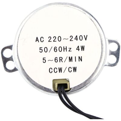 ABYSSE Moteur À Engrenages Ac Synchrone 4w Cw/ccw 5-6rpm, Moteur Électrique Pour Le Contrôle D'Automatisation Et Les Appareils Ménagers - Publicité ABYSSE Moteur À Engrenages Ac Synchrone 4w Cw/ccw 5-6rpm, Moteur Électrique Pour Le Contrôle D'Automatisation Et Les Appareils Ménagers - Publicité