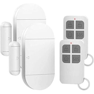 OEM 2pcs Alarme De Porte Et Fenêtre Capteur Sans Fil Magnétique Avec 2 Télécommandes Pour Système De Sécurité Maison Sécurité Enfants-antivol Contre Cambriolage Détecteurs 130db Sirène-crezuo - Publicité OEM 2pcs Alarme De Porte Et Fenêtre Capteur Sans Fil Magnétique Avec 2 Télécommandes Pour Système De Sécurité Maison Sécurité Enfants-antivol Contre Cambriolage Détecteurs 130db Sirène-crezuo - Publicité