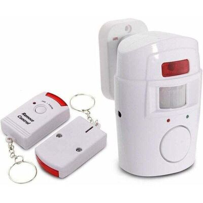OEM Alarme Sirène Sans Fil Sécurité Infrarouge Ir Pir Capteur Détecteur De Mouvement 2 Télécommande Pour Maison Domestique Camping Car Garage - Publicité OEM Alarme Sirène Sans Fil Sécurité Infrarouge Ir Pir Capteur Détecteur De Mouvement 2 Télécommande Pour Maison Domestique Camping Car Garage - Publicité