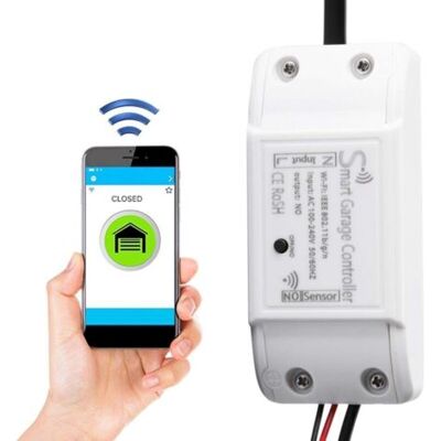 ABYSSE Ouvre-porte Garage Connecté Wifi - Smart Life/tuya - Compatible Alexa Google Home - Télécommande + App Mobile - Publicité ABYSSE Ouvre-porte Garage Connecté Wifi - Smart Life/tuya - Compatible Alexa Google Home - Télécommande + App Mobile - Publicité