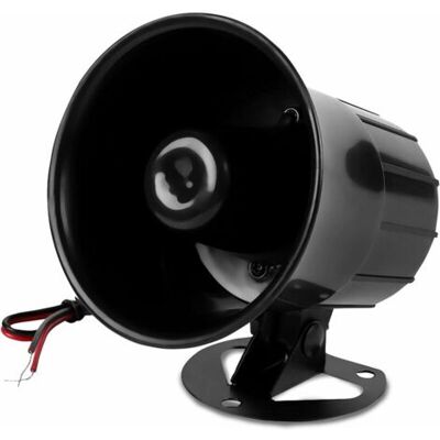 ABYSSE Système D'Alarme Sirène Intérieure De Klaxon Pour 110db Ignifuge 110db De Système De Protection De Sécurité À La Maison Dc 12v - Publicité ABYSSE Système D'Alarme Sirène Intérieure De Klaxon Pour 110db Ignifuge 110db De Système De Protection De Sécurité À La Maison Dc 12v - Publicité