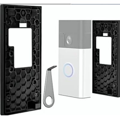 WEMAKMAK Support De Sonnette Ring, Support Autocollant Sans Perçage Pour La Nouvelle Sonnette Vidéo À Batterie, Support Adhésif Pour Sonnette De Caméra Ring, Accessoires De Sonnette - Publicité WEMAKMAK Support De Sonnette Ring, Support Autocollant Sans Perçage Pour La Nouvelle Sonnette Vidéo À Batterie, Support Adhésif Pour Sonnette De Caméra Ring, Accessoires De Sonnette - Publicité
