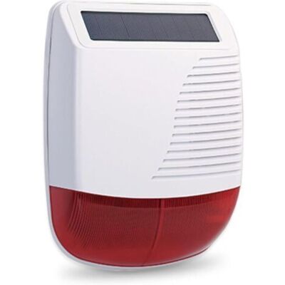 URSUS Sirènes Solaire Sans Fil, Alarmes Maison Extérieure, Son 110 Db, Fonction Flash Led, Batterie Longue Durée, Pour Dissuader Les Intrus, Compatible Avec Wifi Alarmes Maison - Publicité URSUS Sirènes Solaire Sans Fil, Alarmes Maison Extérieure, Son 110 Db, Fonction Flash Led, Batterie Longue Durée, Pour Dissuader Les Intrus, Compatible Avec Wifi Alarmes Maison - Publicité