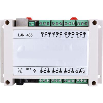 ABYSSE Module De Télécommande Rj45 Tcp/ip, Relais 8 Canaux 250 V Ca 10 A (blanc) - Publicité ABYSSE Module De Télécommande Rj45 Tcp/ip, Relais 8 Canaux 250 V Ca 10 A (blanc) - Publicité