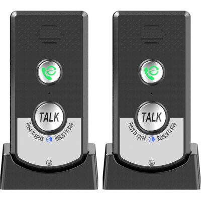 OEM Lot De 2 Interphones Sans Fil Pour La Maison, Communication Vocale Bidirectionnelle, Longue Portée, Portable, Pour Personnes Âgées, Communication De Pièce À Pièce, Sonnerie Bidirectionnelle. Publicité OEM Lot De 2 Interphones Sans Fil Pour La Maison, Communication Vocale Bidirectionnelle, Longue Portée, Portable, Pour Personnes Âgées, Communication De Pièce À Pièce, Sonnerie Bidirectionnelle. Publicité
