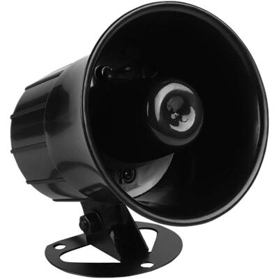 MOXIE Sirène D'Alarme Dc12v, 110db Alarme De Cambrioleur Support Distance À 2,5 Mètres Ou Plus Convient Pour Sécurité Extérieure - Publicité MOXIE Sirène D'Alarme Dc12v, 110db Alarme De Cambrioleur Support Distance À 2,5 Mètres Ou Plus Convient Pour Sécurité Extérieure - Publicité