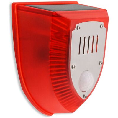 SANS MARQUE Alarme Sonore Solaire - Détecteur De Mouvement - Alarme D'Avertissement Extérieur 120db - Son De Sécurité - Flash Éclairage - Étanche À La Pluie - Mode Jour Et Nuit - Pour Maison Villa Cour Ferme Sal - Publicité SANS MARQUE Alarme Sonore Solaire - Détecteur De Mouvement - Alarme D'Avertissement Extérieur 120db - Son De Sécurité - Flash Éclairage - Étanche À La Pluie - Mode Jour Et Nuit - Pour Maison Villa Cour Ferme Sal - Publicité