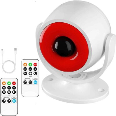 AAMIRA Alarme Détecteur De Mouvement, 2 Télécommandes, Sirène 120 Db, Volume Réglable, 3 Modes D'Alarme, Alimenté Par Usb Ou Batterie, Alarme Maison Sans Fil, Idéal De Magasin, Garage, Porte - Publicité AAMIRA Alarme Détecteur De Mouvement, 2 Télécommandes, Sirène 120 Db, Volume Réglable, 3 Modes D'Alarme, Alimenté Par Usb Ou Batterie, Alarme Maison Sans Fil, Idéal De Magasin, Garage, Porte - Publicité