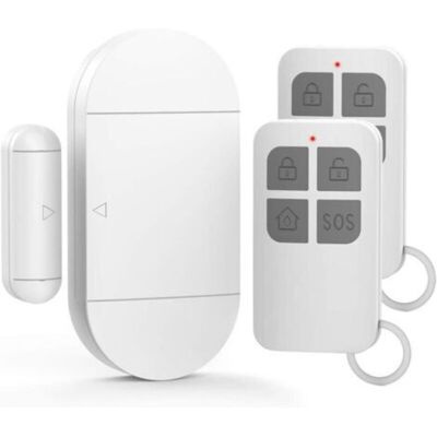 RICEEL Alarme De Porte Et Fenêtre, Alarme Avec 130db Sirène, 2 Télécommande, Facile À Installer, Alarme Maison Sans Fil - Publicité RICEEL Alarme De Porte Et Fenêtre, Alarme Avec 130db Sirène, 2 Télécommande, Facile À Installer, Alarme Maison Sans Fil - Publicité