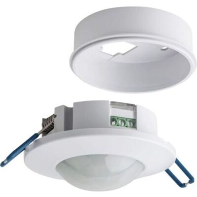 URSUS Détecteur De Mouvement Intérieur, Montage Encastré Et En Saillie Au Plafond, Programmable, Capteur Infrarouge, 8m / 360°, Led Adapté, Max 1200w/ 600w - Publicité URSUS Détecteur De Mouvement Intérieur, Montage Encastré Et En Saillie Au Plafond, Programmable, Capteur Infrarouge, 8m / 360°, Led Adapté, Max 1200w/ 600w - Publicité