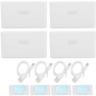 FLAMMKRAFT Veilleuse Magnétique À Détecteur De Mouvement, Batterie Rechargeable Usb-c, Led 2700k, Double Face, Sans Fil - Publicité FLAMMKRAFT Veilleuse Magnétique À Détecteur De Mouvement, Batterie Rechargeable Usb-c, Led 2700k, Double Face, Sans Fil - Publicité