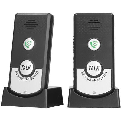 MIXHOME Système D'Interphone Vocal Sans Fil, Sonnette Intelligente Bidirectionnelle Pour Les Personnes Âgées, Les Aidants Et Les Personnes Handicapées - Publicité MIXHOME Système D'Interphone Vocal Sans Fil, Sonnette Intelligente Bidirectionnelle Pour Les Personnes Âgées, Les Aidants Et Les Personnes Handicapées - Publicité
