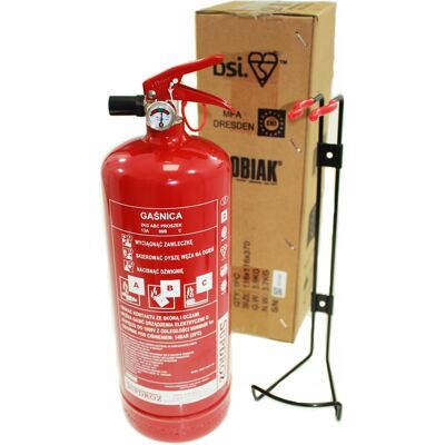 OEM Extincteur À Poudre Abc Gp-2x 2 Kg + Certificats De Support Date De Production 2025 - Publicité OEM Extincteur À Poudre Abc Gp-2x 2 Kg + Certificats De Support Date De Production 2025 - Publicité