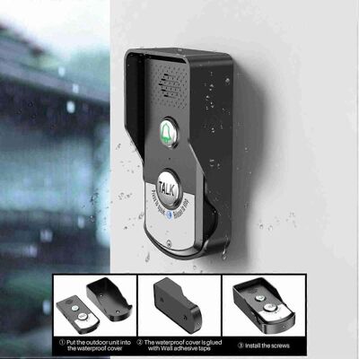 FLAMMKRAFT Sonnette Sans Fil, Interphone Intelligent Rechargeable Pour La Maison, Volume Sonore En Temps Réel, 3 Niveaux. Publicité FLAMMKRAFT Sonnette Sans Fil, Interphone Intelligent Rechargeable Pour La Maison, Volume Sonore En Temps Réel, 3 Niveaux. Publicité