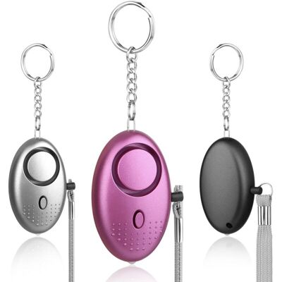 FOGSHIELD 3 Pièces Alarmes Personnelles 130db Avec Led, Porte-clés D’alerte Portable Pour Autodéfense, Sécurité Femmes, Enfants, Étudiants - Publicité FOGSHIELD 3 Pièces Alarmes Personnelles 130db Avec Led, Porte-clés D’alerte Portable Pour Autodéfense, Sécurité Femmes, Enfants, Étudiants - Publicité
