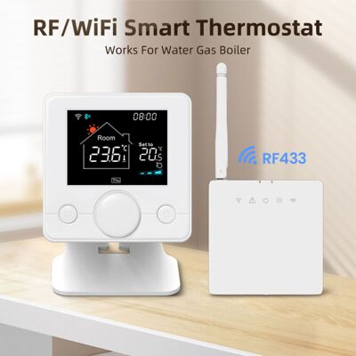 OEM Jeffergarden Thermostat Intelligent Tuya Wifi Avec Programmation Hebdomadaire, Sécurité Enfant Et Régulateur De Température Pour Chaudières Murales, Compatible Avec Alexa Et Les Assistants Vocaux.-dou - Publicité OEM Jeffergarden Thermostat Intelligent Tuya Wifi Avec Programmation Hebdomadaire, Sécurité Enfant Et Régulateur De Température Pour Chaudières Murales, Compatible Avec Alexa Et Les Assistants Vocaux.-dou - Publicité