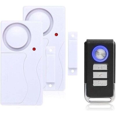 OEM Alarme De Porte Et Fenêtre - Alarme Antivol Sans Fil Avec Télécommande, Facile À Installer, 105db Très Fort (comprend 2 Alarme Et 1 Télécommande)-dou - Publicité OEM Alarme De Porte Et Fenêtre - Alarme Antivol Sans Fil Avec Télécommande, Facile À Installer, 105db Très Fort (comprend 2 Alarme Et 1 Télécommande)-dou - Publicité