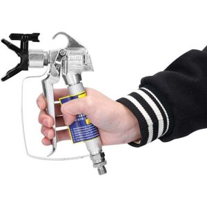 SNQ Airless Pistolet Peinture Haute Pression + Buse Siège Pour Système De Peinture Pulvérisation Airless - Publicité SNQ Airless Pistolet Peinture Haute Pression + Buse Siège Pour Système De Peinture Pulvérisation Airless - Publicité