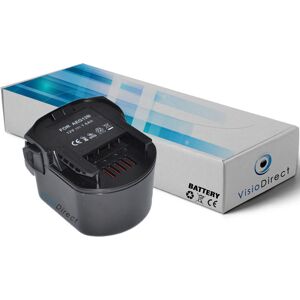 Visiodirect - Batterie Pour Aeg B1214g Perceuse Visseuse 2000mah 12v - Publicité Visiodirect - Batterie Pour Aeg B1214g Perceuse Visseuse 2000mah 12v - Publicité