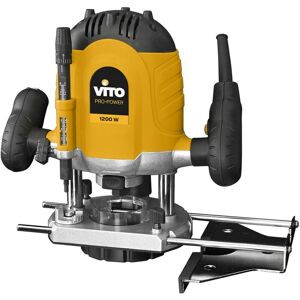 VITO PRO-POWER Défonceuse Bois massifs Contreplaqués Stratifiés vitopower 1200W 6- 8 mm 28.000 tr/min - Publicité