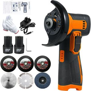 Ej.life - Kit De Meuleuse D'Angle Sans Fil 12 V Avec Disque De 76 Mm, Outil Léger Avec 2 Batteries Lithium-ion 1300 Mah Et Chargeur, Position Ergonomique Du Bouton - Publicité Ej.life - Kit De Meuleuse D'Angle Sans Fil 12 V Avec Disque De 76 Mm, Outil Léger Avec 2 Batteries Lithium-ion 1300 Mah Et Chargeur, Position Ergonomique Du Bouton - Publicité