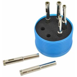 OEM Ensemble De Couronnes Awtools Pour Carreaux De Céramique, 6 Pièces (2 X 6 Mm, 8, 10 Mm) Pour Usage Humide Et Sec - Publicité OEM Ensemble De Couronnes Awtools Pour Carreaux De Céramique, 6 Pièces (2 X 6 Mm, 8, 10 Mm) Pour Usage Humide Et Sec - Publicité