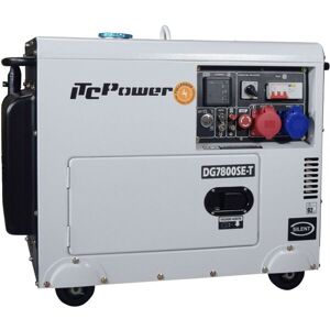 Groupe Électrogène Itc Power Full Power 8 Kva Diesel Dg7800se-t 230&400v - Publicité Groupe Électrogène Itc Power Full Power 8 Kva Diesel Dg7800se-t 230&400v - Publicité