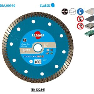 Leman - disque diam jc carrelage 230 x 22.23 HT8 Jante continue - Publicité Leman - disque diam jc carrelage 230 x 22.23 HT8 Jante continue - Publicité