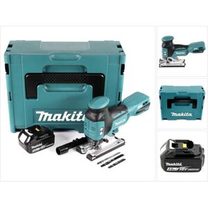 Scie Sauteuse À Mouvement Pendulaire Sans Fil Makita Djv 181 M1j 18 V Sans Balais + 1 Batterie 4,0 Ah + Makpac - Sans Chargeur - Publicité Scie Sauteuse À Mouvement Pendulaire Sans Fil Makita Djv 181 M1j 18 V Sans Balais + 1 Batterie 4,0 Ah + Makpac - Sans Chargeur - Publicité