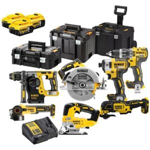 DCK755P3T Pack 7 outils 18V xr - 3x5,0 Ah Batteries + chargeur - dans 3 coffrets t-stak - Dewalt - Publicité