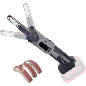 BOED Ponceuse À Bande Sans Fil Compatible Avec Makita 18v, Ponceuse Électrique Multifonction 10x330mm Avec 3 Bandes Abrasives, 6 Vitesses, Inclinaison 35° (batterie Non Incluse) - Publicité BOED Ponceuse À Bande Sans Fil Compatible Avec Makita 18v, Ponceuse Électrique Multifonction 10x330mm Avec 3 Bandes Abrasives, 6 Vitesses, Inclinaison 35° (batterie Non Incluse) - Publicité