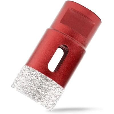 Melissa Scie Cloche Diamant Foret Avec Filetage M14 Pour Le Forage À Sec Ou Humide De Manière Professionnelleà Sec En Porcelaine, Carrelage, Granit, Marbre, Verre (30mm) - Publicité Melissa Scie Cloche Diamant Foret Avec Filetage M14 Pour Le Forage À Sec Ou Humide De Manière Professionnelleà Sec En Porcelaine, Carrelage, Granit, Marbre, Verre (30mm) - Publicité