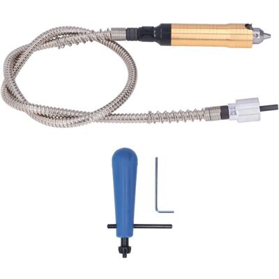 MOXIE Arbre Flexible Robuste, Mandrin De Polissage Flexible Pour Meuleuse Rotative, Rallonge, Poignée, Adaptateur Pour Perceuse/meuleuse Rotative - Publicité MOXIE Arbre Flexible Robuste, Mandrin De Polissage Flexible Pour Meuleuse Rotative, Rallonge, Poignée, Adaptateur Pour Perceuse/meuleuse Rotative - Publicité