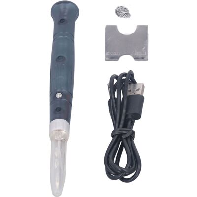 PELTOR Jeffergarden Kit De Fer À Souder À Chauffage Rapide, Pistolet À Souder Usb 8 W (dc5v) Pour Réparations - Publicité PELTOR Jeffergarden Kit De Fer À Souder À Chauffage Rapide, Pistolet À Souder Usb 8 W (dc5v) Pour Réparations - Publicité