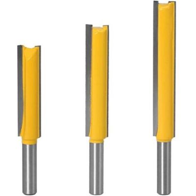 ABYSSE 3pcs 8mm Flush Trim Router Bits Extra Long Mèches Carbide Router Bits À Bois Fraise À Menuiserie Outil De Woodworking Cutter Lame 50mm 63mm 76mm - Publicité ABYSSE 3pcs 8mm Flush Trim Router Bits Extra Long Mèches Carbide Router Bits À Bois Fraise À Menuiserie Outil De Woodworking Cutter Lame 50mm 63mm 76mm - Publicité