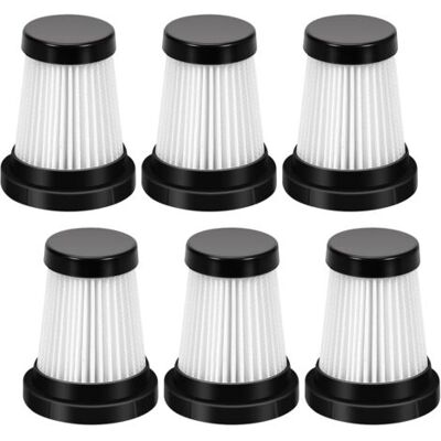ABYSSE 6 Pièces Filtre À Air Haute Efficacité Accessoires Pour Moosoo K12 K12 Pro K13 Aspirateur Sans Fil, Filtre D'Aspirateur Lavable - Publicité ABYSSE 6 Pièces Filtre À Air Haute Efficacité Accessoires Pour Moosoo K12 K12 Pro K13 Aspirateur Sans Fil, Filtre D'Aspirateur Lavable - Publicité