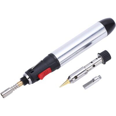 PELTOR Jeffergarden Kit De Fer À Souder À Gaz 4 En 1 Sans Fil, Torche De Soudage, Réservoir De 12 Ml - Publicité PELTOR Jeffergarden Kit De Fer À Souder À Gaz 4 En 1 Sans Fil, Torche De Soudage, Réservoir De 12 Ml - Publicité
