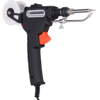 OEM Pistolet À Souder,60 W Souder Etain Pistolet Avec Fil De Soudage,pistolet À Souder Portatif Semi-automatique Pour Le Soudage De Circuits Imprimés, La Maintenance Électrique Et Le Bricolage-crezuo - Publicité OEM Pistolet À Souder,60 W Souder Etain Pistolet Avec Fil De Soudage,pistolet À Souder Portatif Semi-automatique Pour Le Soudage De Circuits Imprimés, La Maintenance Électrique Et Le Bricolage-crezuo - Publicité