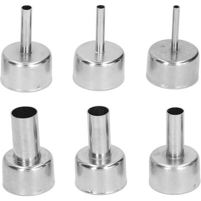 PELTOR Jeffergarden Lot De 6 Embouts De Pistolet À Air Chaud En Acier Inoxydable Pour Station De Soudage - Publicité PELTOR Jeffergarden Lot De 6 Embouts De Pistolet À Air Chaud En Acier Inoxydable Pour Station De Soudage - Publicité