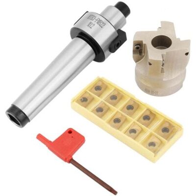 ABYSSE Sourcingmap Lot De 10 Fraises À Façonner Mt3-fmb22 400r-50-22 Apmt1604 Cnc Inserts En Carbure - Publicité ABYSSE Sourcingmap Lot De 10 Fraises À Façonner Mt3-fmb22 400r-50-22 Apmt1604 Cnc Inserts En Carbure - Publicité
