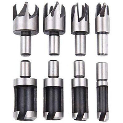 Scotch Tourillon À Bois 8 Pcs Forets À Bois En Acier Haute Vitesse Routeur À Bois Outil De Coupe De Prise De Bois Embouts De Bouchon De Routeur En Liège Forets 6mm / 10mm / 13mm / 16mm Petit Foret À Bois Fra - Publicité Scotch Tourillon À Bois 8 Pcs Forets À Bois En Acier Haute Vitesse Routeur À Bois Outil De Coupe De Prise De Bois Embouts De Bouchon De Routeur En Liège Forets 6mm / 10mm / 13mm / 16mm Petit Foret À Bois Fra - Publicité