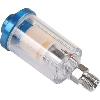FANGMEDIA Séparateur D'Eau À Air Comprimé 1/4", Mini Séparateur De Filtre À Air Pour Compresseur Pistolet À Peinture Et Autres Outils Pneumatiques (a) - Publicité FANGMEDIA Séparateur D'Eau À Air Comprimé 1/4", Mini Séparateur De Filtre À Air Pour Compresseur Pistolet À Peinture Et Autres Outils Pneumatiques (a) - Publicité